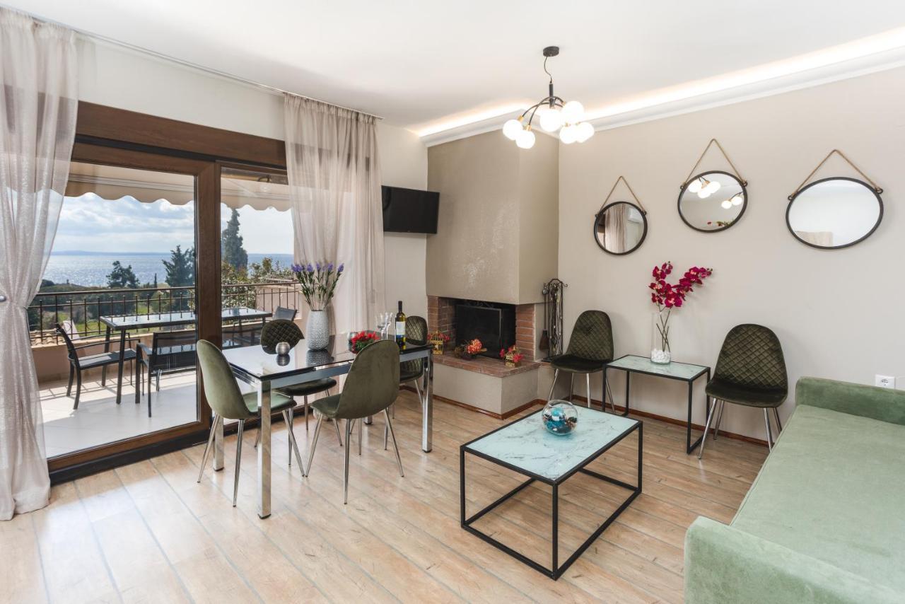 Twinstars Maisonette Kalyves Polygyrou Bagian luar foto